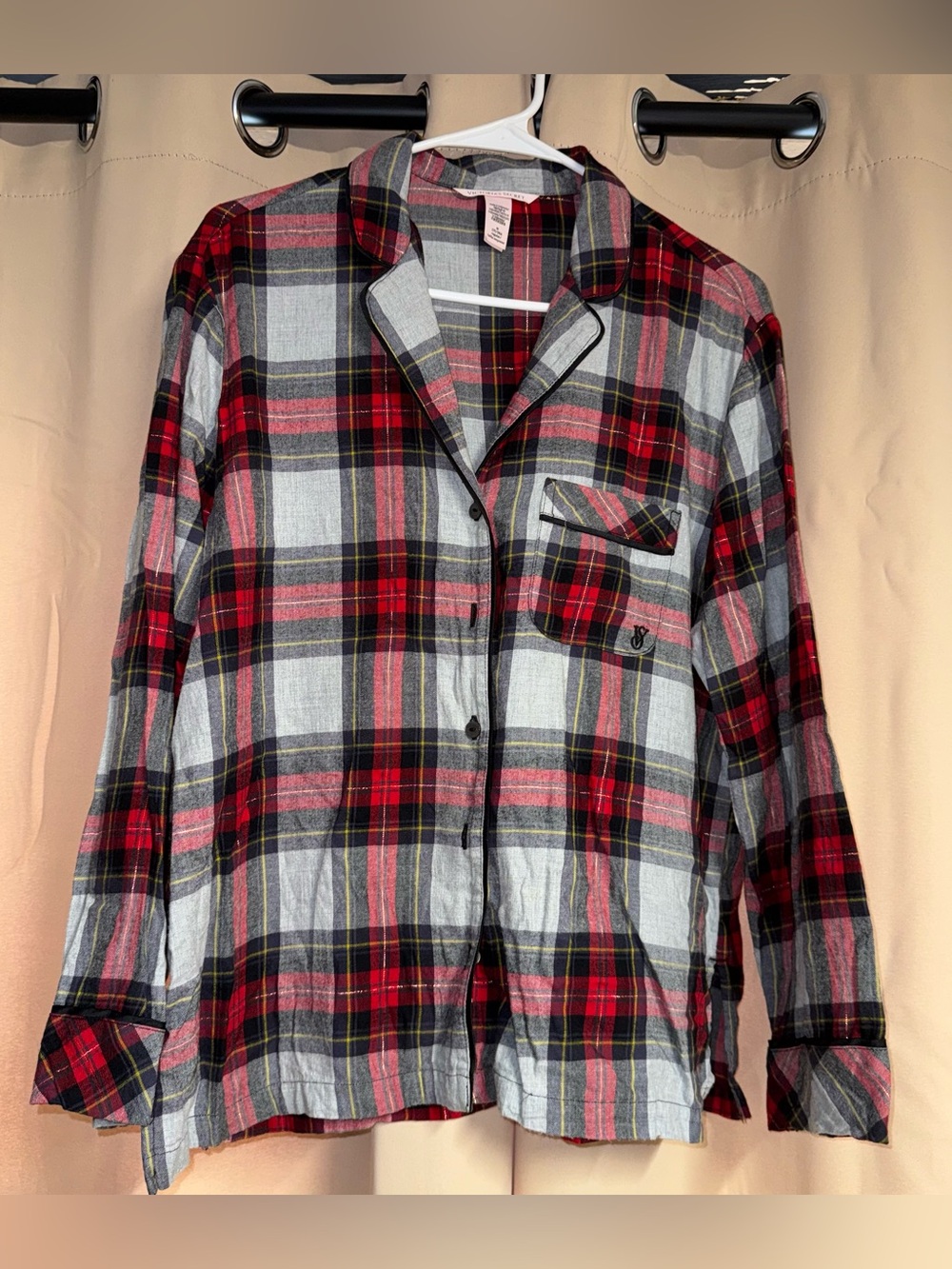 victoria’s secret plaid top